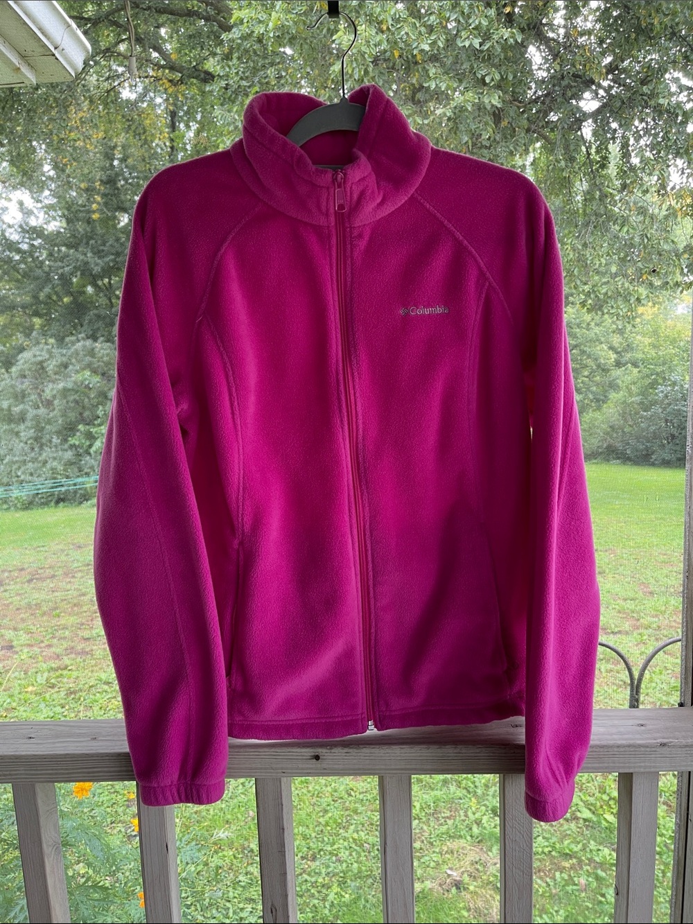 Columbia Women's Fleece Jacket - Fuchsia